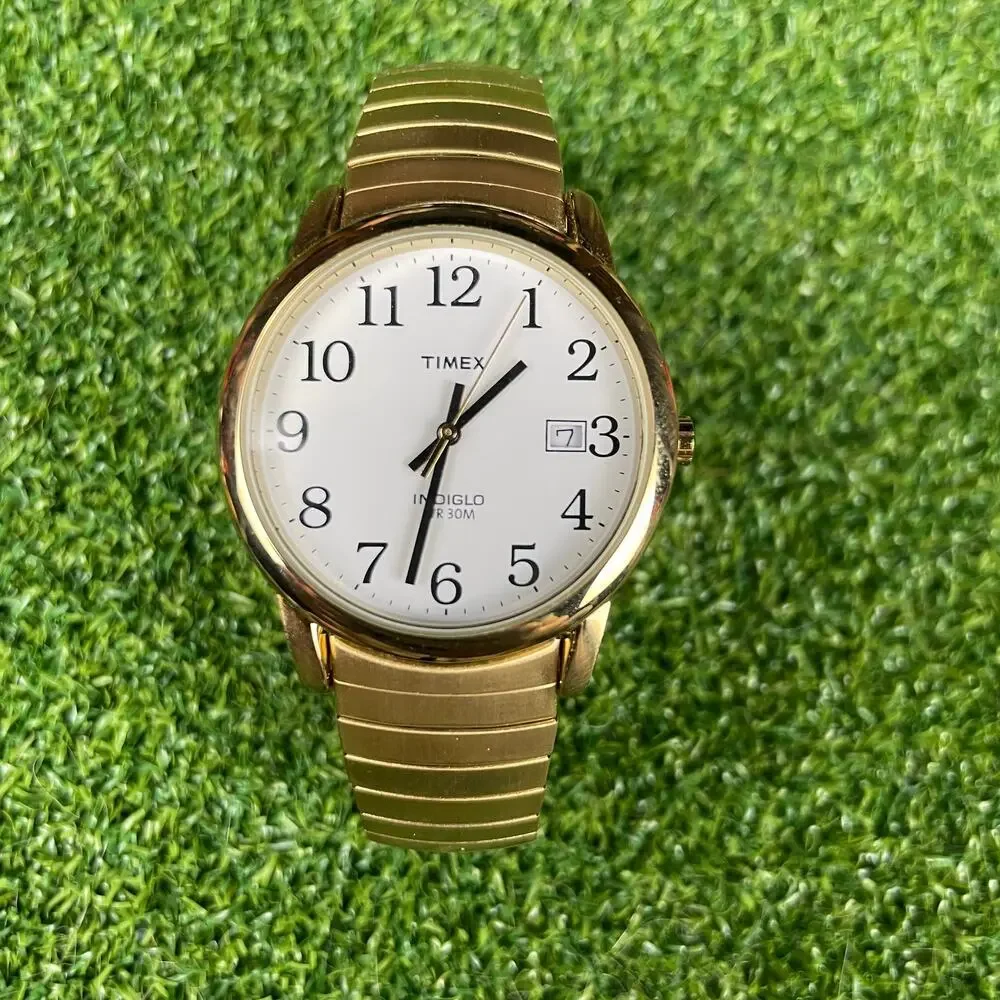 Timex Mens Easy Reader Day-Date 35mm Expansion Band Casual Watch T2H301